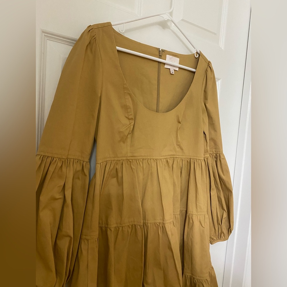 Cinq à Sept Rose Tiered Mini Dress - Picture 7 of 12
